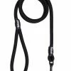 Rebel Petz Hondenriem Zwart -Hond winkel image 3588