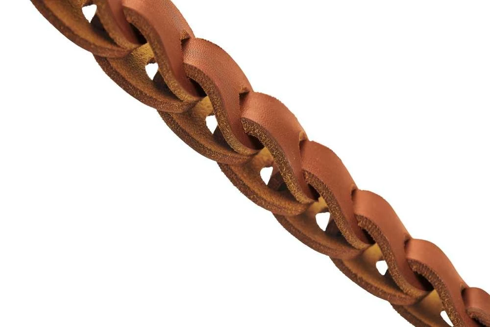 Hunter Hondenriem Solid Education Chain Cognac 5 Hunter Hondenriem Solid Education Chain Cognac - Afbeelding 3
