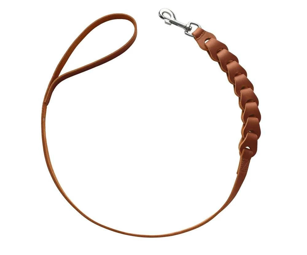 Hunter Hondenriem Solid Education Chain Cognac 6 Hunter Hondenriem Solid Education Chain Cognac - Afbeelding 4