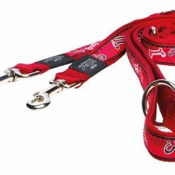 Rogz Hondenriem Multi Purpose Red Bone