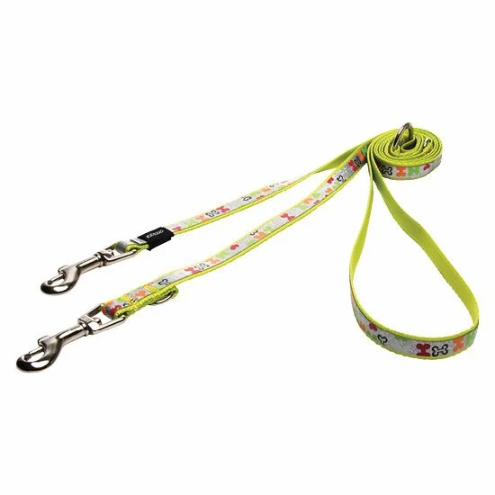 Rogz Hondenriem Multi Purpose Trendy Multi Bones 3 Rogz Hondenriem Multi Purpose Trendy Multi Bones
