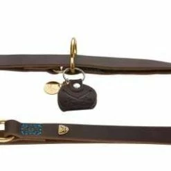 Hunter Verstelbare Hondenriem Sansibar Donkerbruin