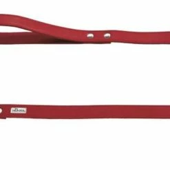 Hunter Hondenriem Rood Leer