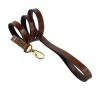 Hartman And Rose Hondenriem Hartman Verguld Beslag Donkerbruin -Hond winkel image 3680