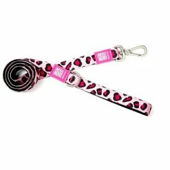 Max&Molly Max & Molly Hondenriem Short Leash Leopard Pink