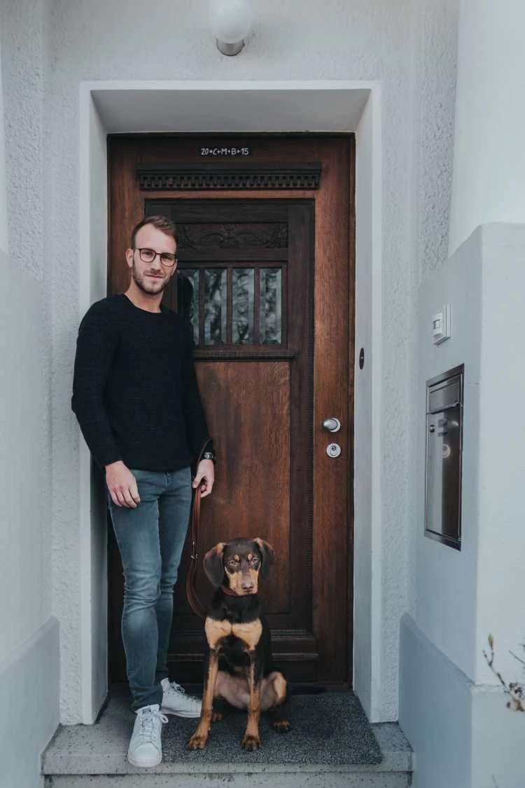 Hunter Verstelbare Hondenriem Cody Donkerbruin 4 Hunter Verstelbare Hondenriem Cody Donkerbruin - Afbeelding 2