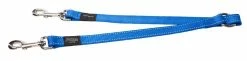 Rogz Dubbele Hondenriem Splitter Blauw