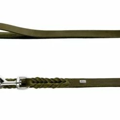 Hunter Verstelbare Hondenriem Solid Education Olive