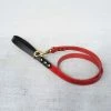 Houndworthy Hondenriem Bridle Leather Oxblood Red 1 Houndworthy Hondenriem Bridle Leather Oxblood Red -Hond winkel image 3874