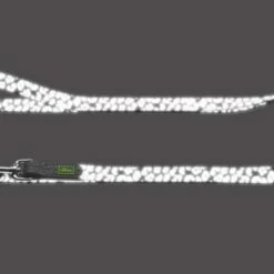 Hunter Verstelbare Hondenriem Convenience Reflect Leopard