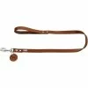 Hunter Hondenriem Cognac Leer 1 Hunter Hondenriem Cognac Leer -Hond winkel image 3923