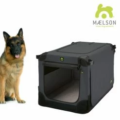 Maelson Reisbench Hond Soft Kennel Antraciet -Hond winkel image 3993