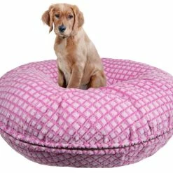 Bessie And Barnie Hondenmand Bagel Pink It Fence