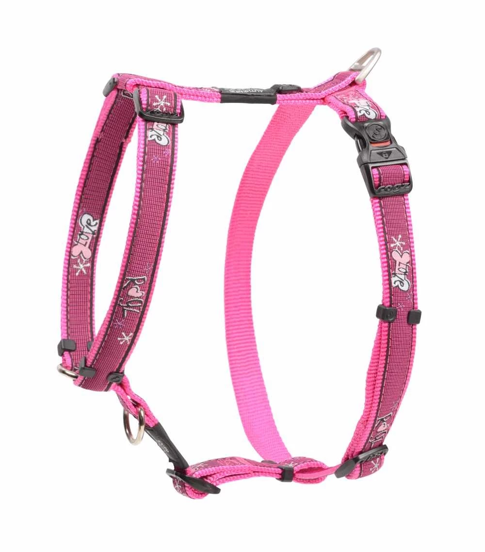 Rogz Hondentuig Pink Love 3 Rogz Hondentuig Pink Love