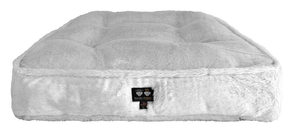 Bessie And Barnie Hondenkussen Rectangle Mid Shag Arctic Snow 4 Bessie And Barnie Hondenkussen Rectangle Mid Shag Arctic Snow - Afbeelding 2