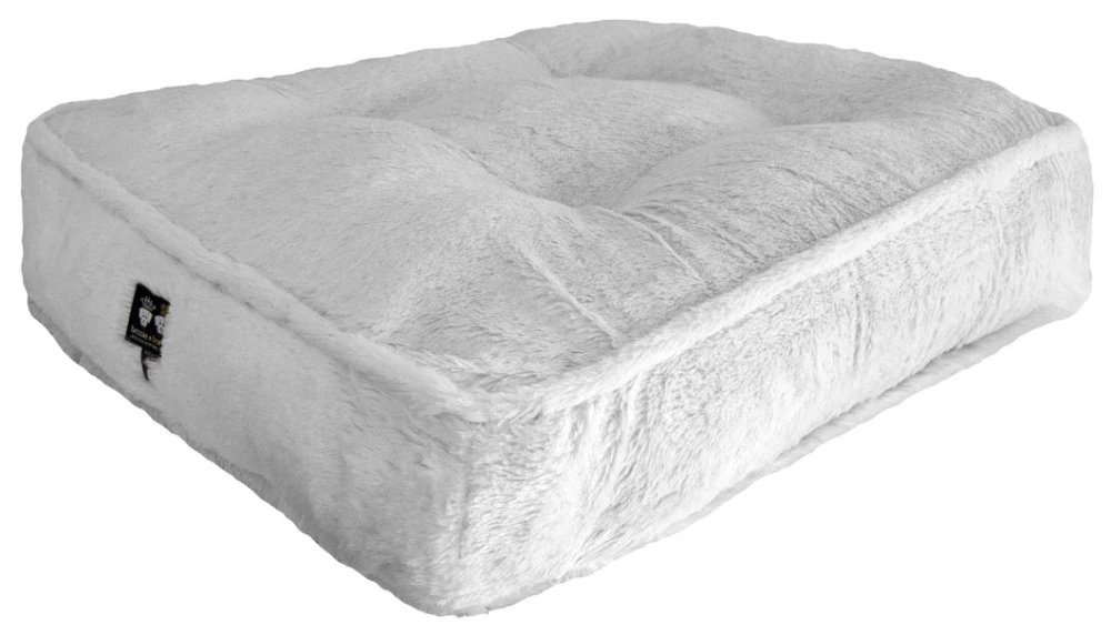 Bessie And Barnie Hondenkussen Rectangle Mid Shag Arctic Snow 6 Bessie And Barnie Hondenkussen Rectangle Mid Shag Arctic Snow - Afbeelding 4