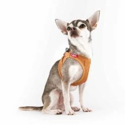 Curli Hondentuig Clasp Vest Apple Leather Bruin 14 Curli Hondentuig Clasp Vest Apple Leather Bruin -Hond winkel image 4368