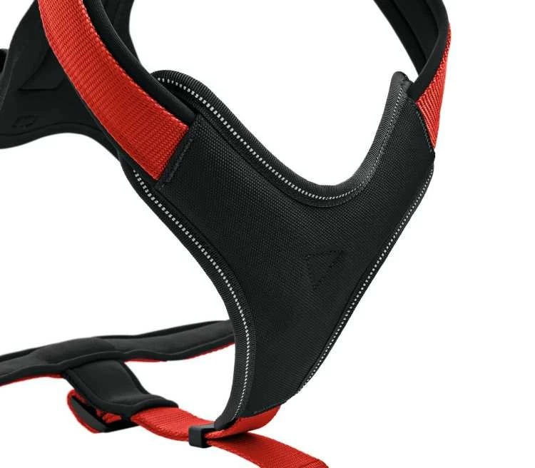 Hunter Hondentuig Neopreen Rood 4 Hunter Hondentuig Neopreen Rood - Afbeelding 2