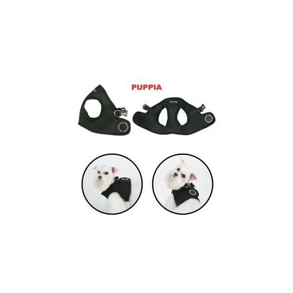Puppia Hondentuig Soft Vest Black 7 Puppia Hondentuig Soft Vest Black - Afbeelding 5