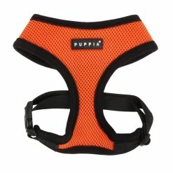 Puppia Hondentuig Soft Harness Oranje -Hond winkel image 4927