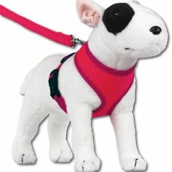 Doxtasy Hondentuig Round Loop Harnass Mesh Fluo Pink