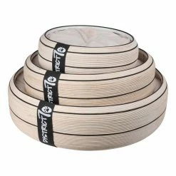 District70 Ronde Bamboe Mand Timber