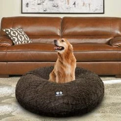 Bessie And Barnie Hondenmand Bagel Serenity Brown -Hond winkel image 5042