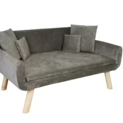 Silvio Design Hondensofa Nando Taupe -Hond winkel image 5095