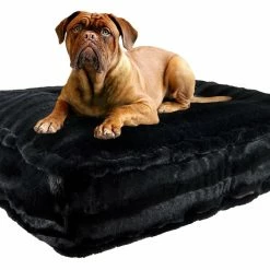 Bessie And Barnie Hondenkussen Rectangle Black Puma -Hond winkel image 5202