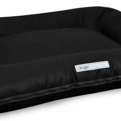 Dogsfavorite Hondenmand Classic Kunstleer Zwart