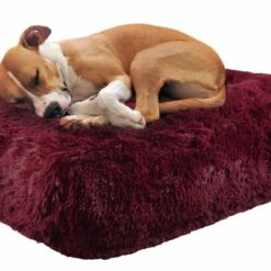 Bessie And Barnie Hondenkussen Rectangle Rosewood -Hond winkel image 5218