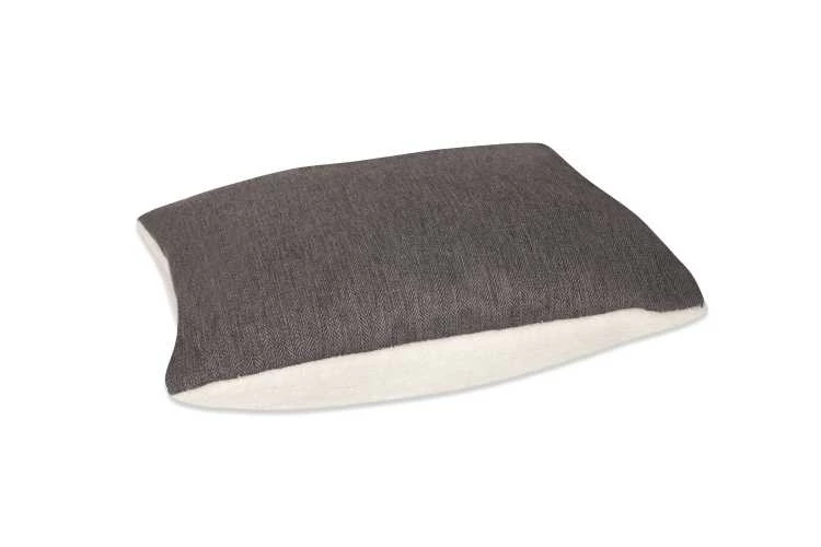 KONA CAVE Hondenmand Snuggle Cave Bed Grey Herringbone 4 KONA CAVE Hondenmand Snuggle Cave Bed Grey Herringbone - Afbeelding 2