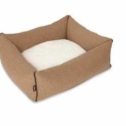 KONA CAVE Hondenmand Snuggle Cave Bed Liht Brown Flannel 14 KONA CAVE Hondenmand Snuggle Cave Bed Liht Brown Flannel -Hond winkel image 5249
