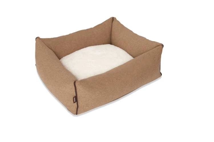 KONA CAVE Hondenmand Snuggle Cave Bed Liht Brown Flannel 7 KONA CAVE Hondenmand Snuggle Cave Bed Liht Brown Flannel - Afbeelding 5