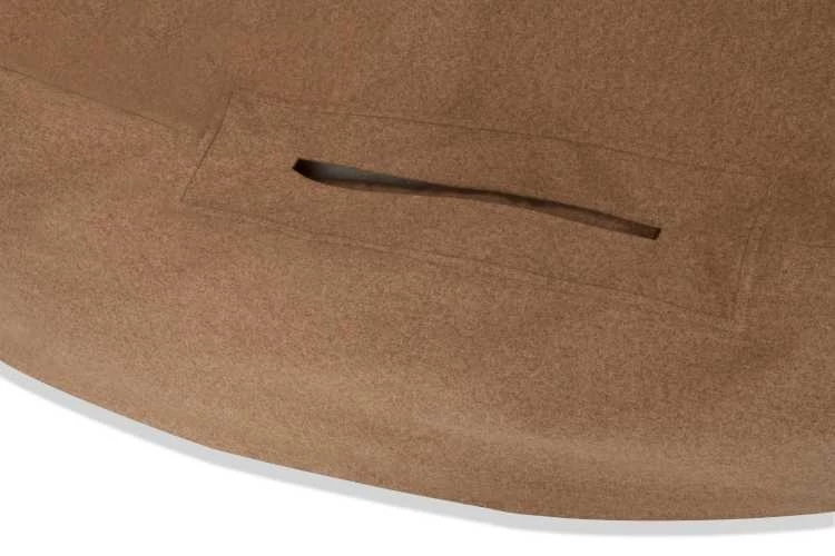 KONA CAVE Hondenmand Snuggle Cave Bed Liht Brown Flannel 8 KONA CAVE Hondenmand Snuggle Cave Bed Liht Brown Flannel - Afbeelding 6