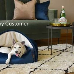 KONA CAVE Hondenmand Snuggle Cave Bed Liht Brown Flannel 17 KONA CAVE Hondenmand Snuggle Cave Bed Liht Brown Flannel -Hond winkel image 5252