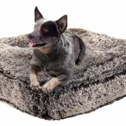 Bessie And Barnie Hondenkussen Rectangle Frosted Willow -Hond winkel image 5265