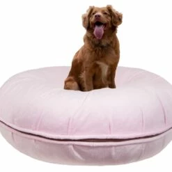 Bessie And Barnie Hondenmand Bagel Pink Lotus