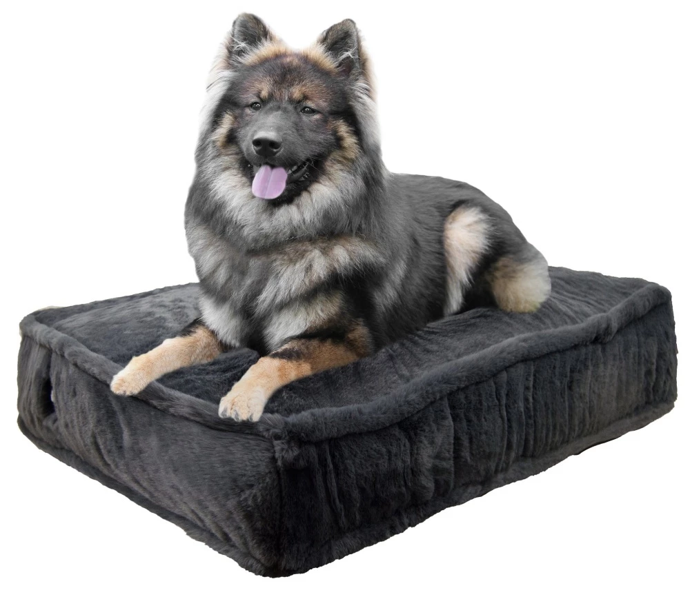 Bessie And Barnie Hondenkussen Rectangle Short Shag Mystic Grey 5 Bessie And Barnie Hondenkussen Rectangle Short Shag Mystic Grey - Afbeelding 3