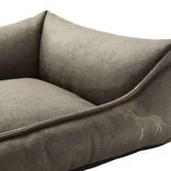 Hunter Hondenmand Kunstleer Bologna Stone -Hond winkel image 5305