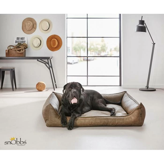 SnObbs Hondenmand Buffalo Cowboys Brown 4 SnObbs Hondenmand Buffalo Cowboys Brown - Afbeelding 2