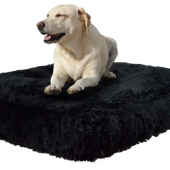 Bessie And Barnie Hondenkussen Rectangle Black Bear -Hond winkel image 5467