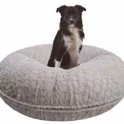 Bessie And Barnie Hondenmand Bagel Serenity Grey