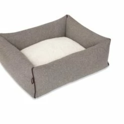 KONA CAVE Hondenmand Snuggle Cave Bed Grey Flannel -Hond winkel image 5612