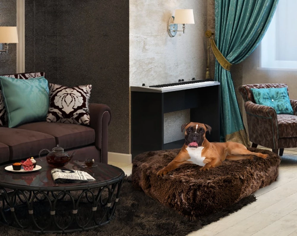 Bessie And Barnie Hondenkussen Rectangle Grizzly Bear 3 Bessie And Barnie Hondenkussen Rectangle Grizzly Bear