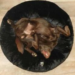 Bessie And Barnie Hondenmand Bagel Mid Shag Raven -Hond winkel image 5684