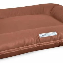 Dogsfavorite Hondenmand Classic Kunstleer Cognac