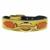 Hartman And Rose Hondenhalsband Hartman Verguld Beslag Geel -Hond winkel image 574