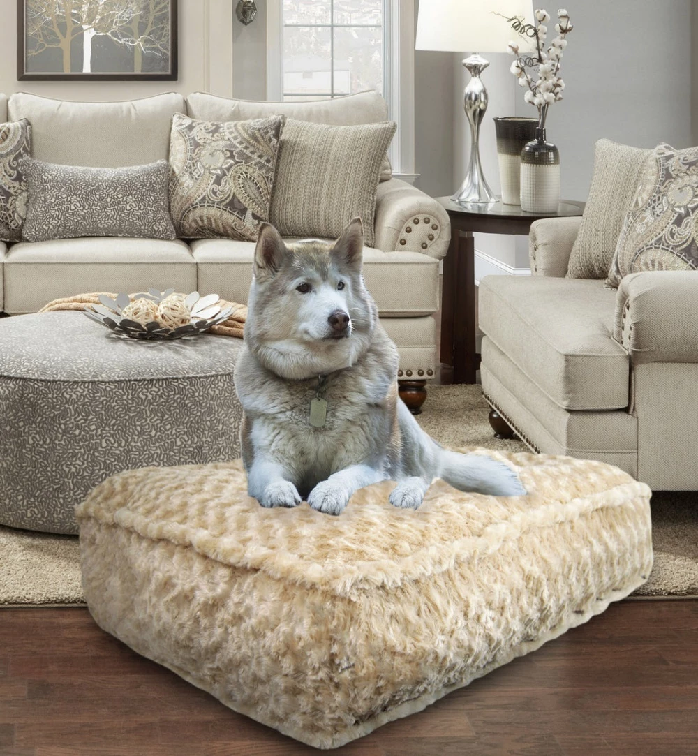 Bessie And Barnie Hondenkussen Rectangle Camel Rose 3 Bessie And Barnie Hondenkussen Rectangle Camel Rose