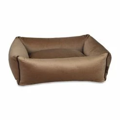 KONA CAVE Hondenmand Snuggle Cave Bed Beige Velvet -Hond winkel image 5834